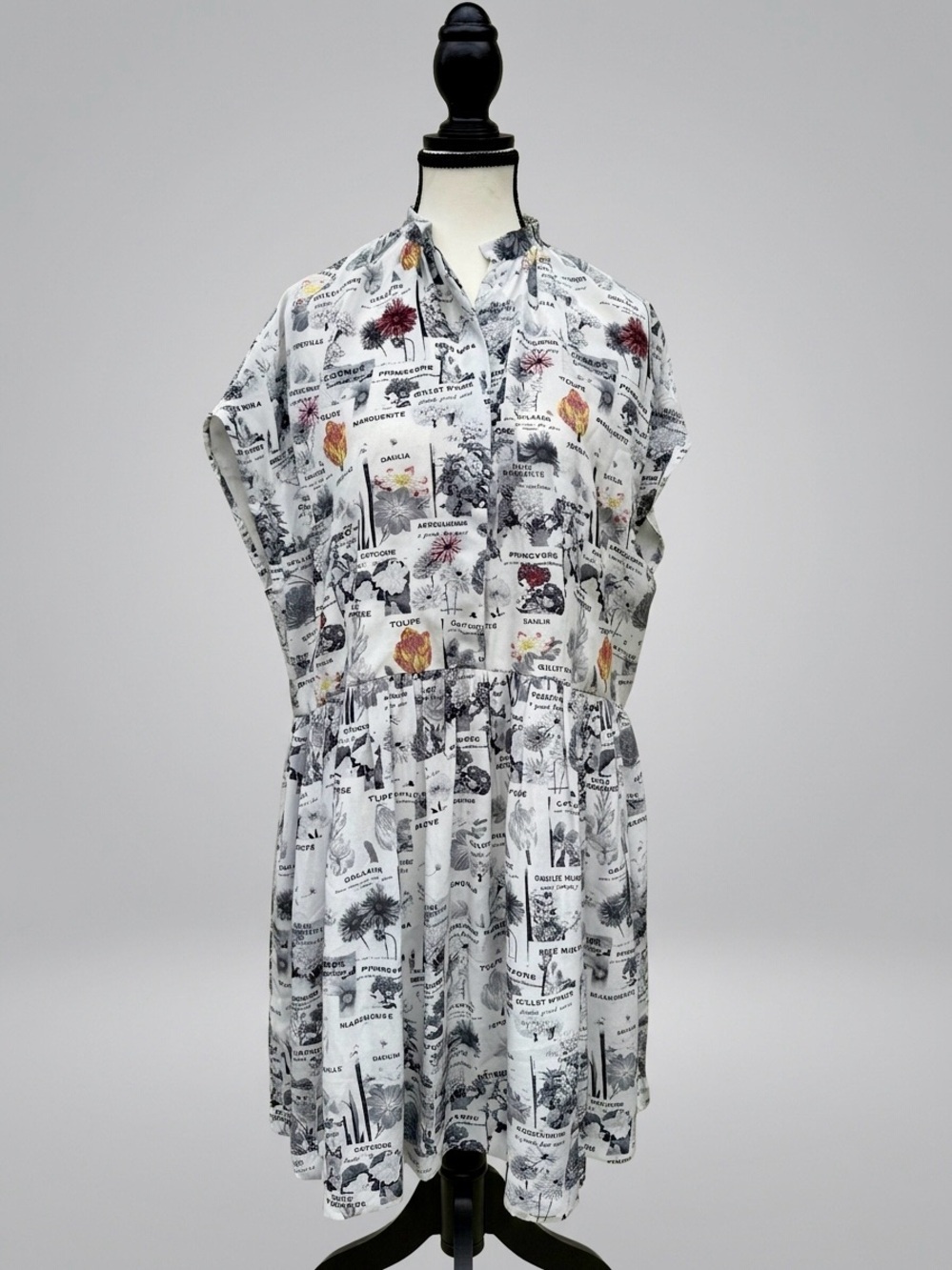 Mii Collection Floral-print Day Dress